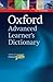 Oxford Advanced Learner's Dictionary by Various