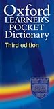 Oxford Learner's Pocket Dictionary 3 Ed
