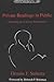 Private Readings in Public:...