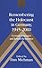 Remembering the Holocaust in Germany, 1945-2000 by Dan Michman