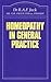 Homeopathy in General Practice