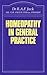 Homeopathy in General Practice