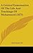 A Critical Examination Of The Life And Teachings Of Mohammed (1873)