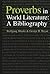 Proverbs in World Literature: A Bibliography