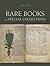 Rare Books and Special Collections