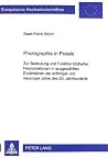 Photographia in Poesis: Zur Bedeutung und Funktion bildhafter Reproduktionen in ausgewählten Erzähltexten der achtziger und neunziger Jahre des 20. ... Universitaires Européennes) (German Edition) Photographia in Poesis: Zur Bedeutung und Funktion bildhafter Reproduktionen in ausgewählten Erzähltexten der achtziger und neunziger Jahre des 20. ... Universitaires Européennes) (German Edition)