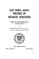 Treatise on Separate Substances