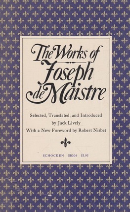 The Works of Joseph de Maistre (Paperback)