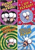 FLY GUY READERS STARTER PACK / I Spy Fly Guy! / Fly Guy Meets Fly Girl / Shoo, Fly Guy! / There Was an Old Lady Who Swallowed Fly Guy