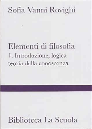 Elementi di filosofia vol. 1 (Paperback)