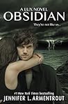 Book cover for Obsidian (Lux, #1)