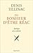 Du bonheur d'être reac : Apologie de la liberte