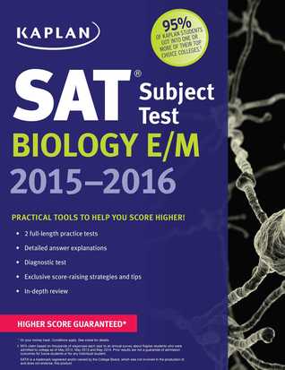 Kaplan SAT Subject Test Biology E/M 2015-2016 (Kaplan Test Prep)