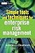 Simple Tools and Techniques for Enterprise Risk Management by R.J. Chapman