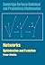 Networks: Optimisation and Evolution. Cambridge Series in Statistical and Probabilistic Mathmatics.