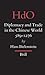 Diplomacy and Trade in the Chinese World, 589-1276. Handbook of Oriental Studies: Section Four China, Volume 18.