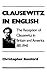 Clausewitz in English: The Reception of Clausewitz in Britain and America, 1815-1945