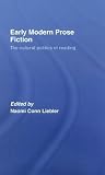 Early Modern Prose Fiction