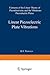 Linear Piezoelectric Plate Vibrations: Elements of the Linear Theory of Piezoelectricity and the Vibrations Piezoelectric Plates
