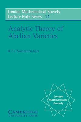 Analytic theory of Abelian varieties (Kindle Edition)