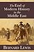 The End of Modern History in the Middle East