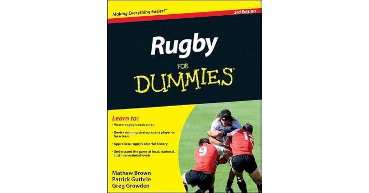 Rugby for Dummies by Mathew Brown