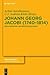 Johann Georg Jacobi (1740 1814): Bibliographie Und Briefverzeichnis