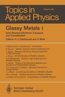 Glassy Metals I: Ionic Structure, Electronic Transport, and Crystallization (Topics in Applied Physics)