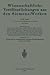 Wissenschaftliche Veröffentlichungen aus den Siemens-Werken by Otto Von Auwers