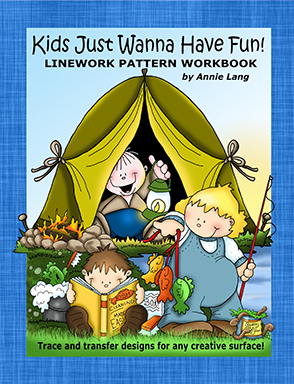 Kids Just Wanna Have Fun: Linework Pattern Workbook