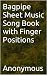 Bagpipe Sheet Music Song Book with Finger Positions by Michael    Hamilton