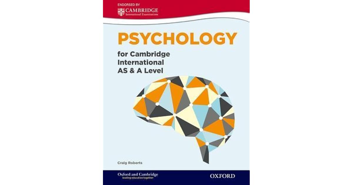Psychology for Cambridge International as and a Level by Craig Roberts