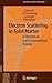 Electron Scattering in Solid Matter by Robert Hammerling