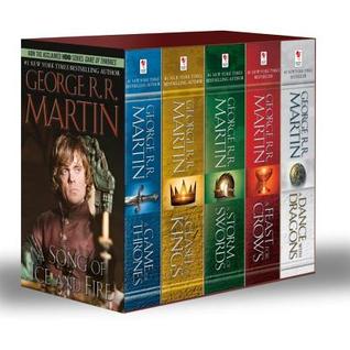 George R.R. Martin's A Game of Thrones 5-Book Boxed Set (Song of Ice and Fire Series): A Game of Thrones, A Clash of Kings, A Storm of Swords, A Feast for Crows, and A Dance with Dragons