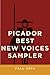 Picador Best New Voices Sampler by Picador