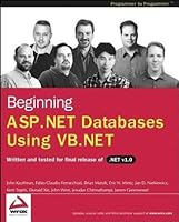 Beginning ASP.Net Databases Using VB.NET
