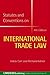Statutes and Conventions on International Trade Law by Indira Carr