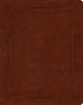 ESV Single Column Journaling Bible (TruTone over Board, Brown, Window Design)