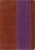 Holy Bible: English Standard Version, Brown/Purple, Trutone, Iris Design, Study Bible