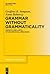 Grammar Without Grammaticality by Geoffrey Sampson