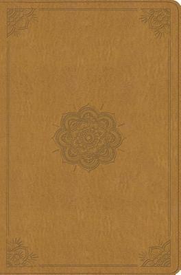 Holy Bible: English Standard Version, Goldenrod, Trutone, Emblem Design, Compact Bible
