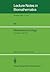 Mathematical Ecology: Proceedings of the Autumn Course (Research Seminars), held at the International Centre for Theoretical Physics, ... 1982 (Lecture Notes in Biomathematics, 54)