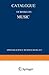 Catalogue of Books on Music