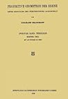Projektive Geometrie der Ebene: Unter Benutzung der Punktrechnung Dargestellt (German Edition)