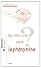 Qu'est-ce que le phénomène? (Chemins Philosophiques) by Alexander Schnell