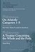 Philoponus: On Aristotle Categories 1–5 with Philoponus: A Treatise Concerning the Whole and the Parts (Ancient Commentators on Aristotle)