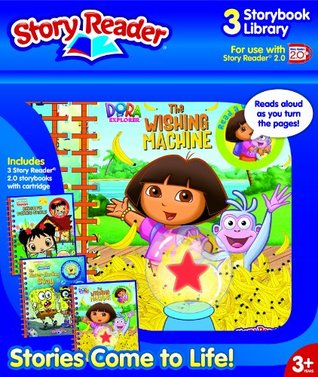 Story Reader 2.0 3-Book Nickelodeon Library: Dora the Explorer, Ni Hao Kai Lan, SpongeBob SquarePants (Spiral-bound)