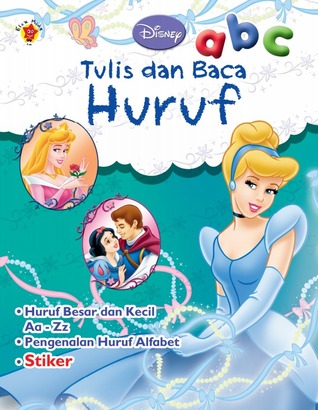 Aktivitas + Stiker Disney Klasik: Tulis dan Baca Huruf