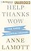 Help, Thanks, Wow: The Three Essential Prayers