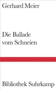 Die Ballade vom Schneien: Roman